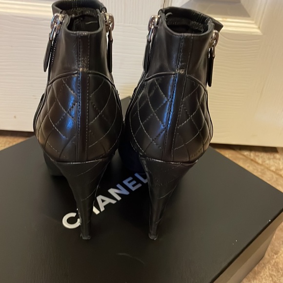 Chanel Lambskin Booties - Picture 6 of 10
